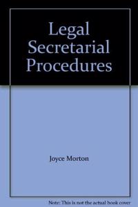 Legal Secretarial Procedures