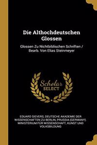 Althochdeutschen Glossen