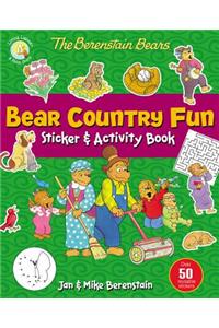 Berenstain Bears Bear Country Fun Sticker and Activity Book