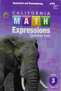 Homework and Remembering Workbook, Volume 2 Grade 3