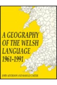 A Geography of the Welsh Language, 1961-1991