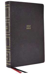 KJV Holy Bible: Paragraph-Style Large Print Thinline with 43,000 Cross References, Black Genuine Leather, Red Letter, Comfort Print (Thumb Indexed): King James Version