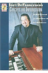 Joey Defrancesco's Concepts for Improvisation Book/Online Audio