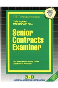 Senior Contracts Examiner: Passbooks Study Guide