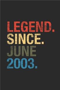 Legend Since June 2003