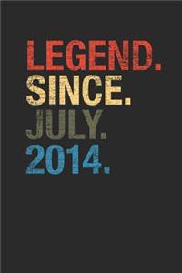 Legend Since July 2014
