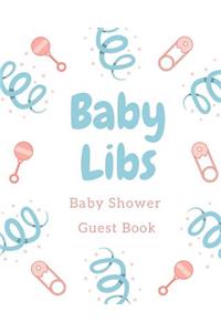 Baby Libs Baby Shower Game Book