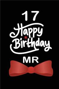 17 Happy birthday mr