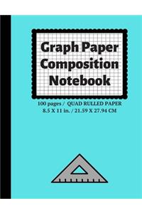 Graph Paper Composition Notebook