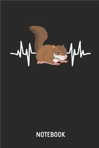 Eichhörnchen - Notizbuch