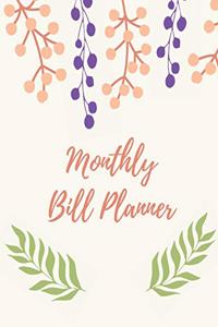 Monthly Bill Planner