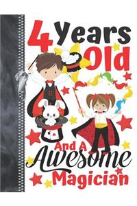 4 Years Old And A Awesome Magician