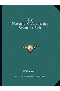 The Mechanics Of Appalachian Structure (1894)