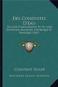 Des Conduites D'Eau