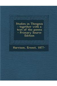 Studies in Theognis