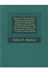 Manual of Exhibit Book-Keeping