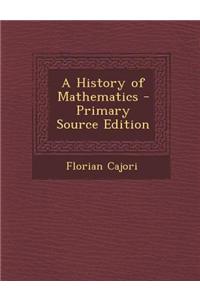 A History of Mathematics