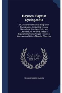Haynes' Baptist Cyclopædia