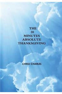 The 20 Minutes Absolute Thanksgiving