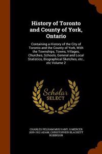 History of Toronto and County of York, Ontario