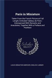 Paris in Miniature