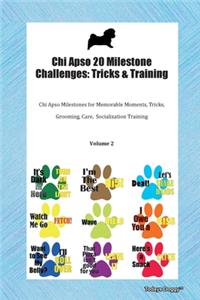 Chi Apso 20 Milestone Challenges