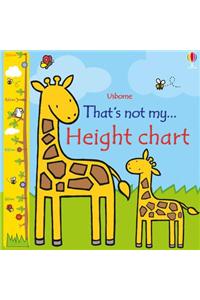 That's Not My Height Chart and Book