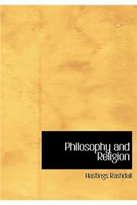 Philosophy and Religion