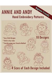 Ann and Andy Hand Embroidery Patterns