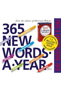 365 New Words-A-Year Page-A-Day Calendar 2019