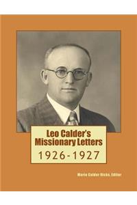 Leo Calder's Missionary Letters