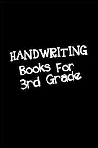 Handwriting Books For 3rd Grade