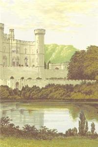 Journal Vintage Castle Water Reflection Fairy Tale Medieval Historical