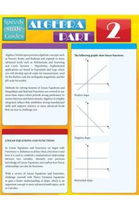 Algebra Part 2 (Speedy Study Guides