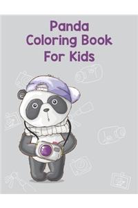 Panda Coloring Book For Kids