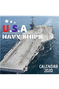 US Navy Ships 2020 Calendar