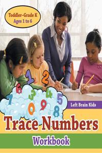 Trace Numbers Workbook Toddler-Grade K - Ages 1 to 6