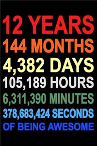 12 Years Of Being Awesome