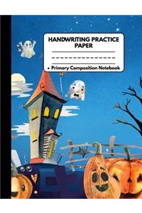 Handwriting Practice Paper Primary Composition Notebook