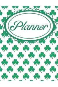 Shamrock Journal and Daily Planner for Irish Girls
