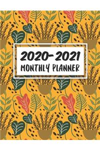 2020-2021 Monthly Planner