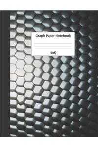 Graph Paper Notebook 5x5
