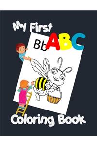 My First ABC Coloring Book