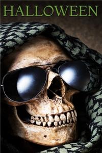 Halloween, Skull Notebook, Memory Book to Write or Draw , 6x9, 100 Beautiful Pages, Notes, Journal, Memory Book