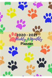 Weekly And Monthly Planner