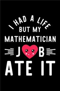 I Had A Life But My Mathematician Job Ate It