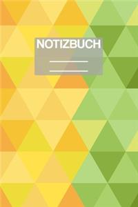 Notizbuch A5 Muster Buntes Diamanten Muster