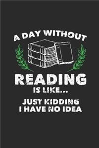 A Day Without Reading