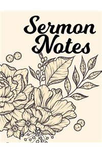 Sermon Notes