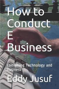 How to Conduct E Business